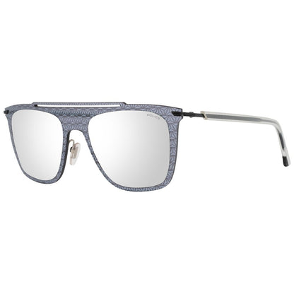 Police Gray Plastic Sunglasses