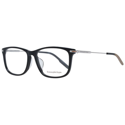 Ermenegildo Zegna Black Plastic Glasses (Frames)