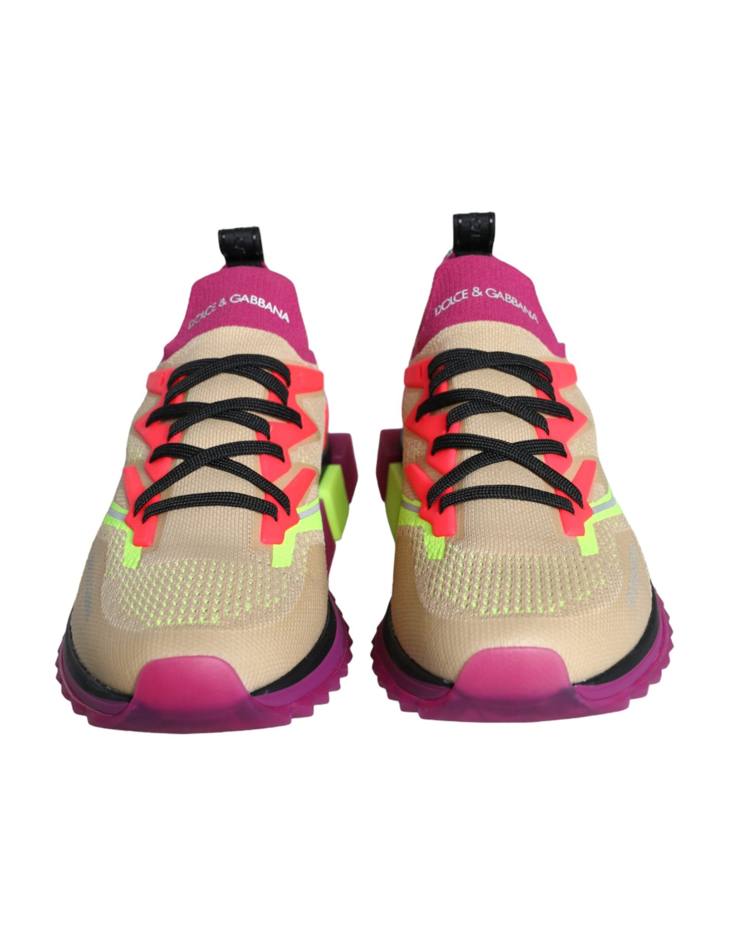 حذاء سنيكرز دولتشي آند غابانا متعدد الألوان سوبر كينج منخفض الرقبة