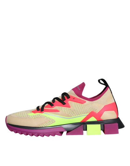 حذاء سنيكرز دولتشي آند غابانا متعدد الألوان سوبر كينج منخفض الرقبة