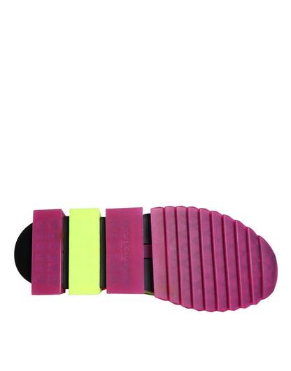 حذاء سنيكرز دولتشي آند غابانا متعدد الألوان سوبر كينج منخفض الرقبة