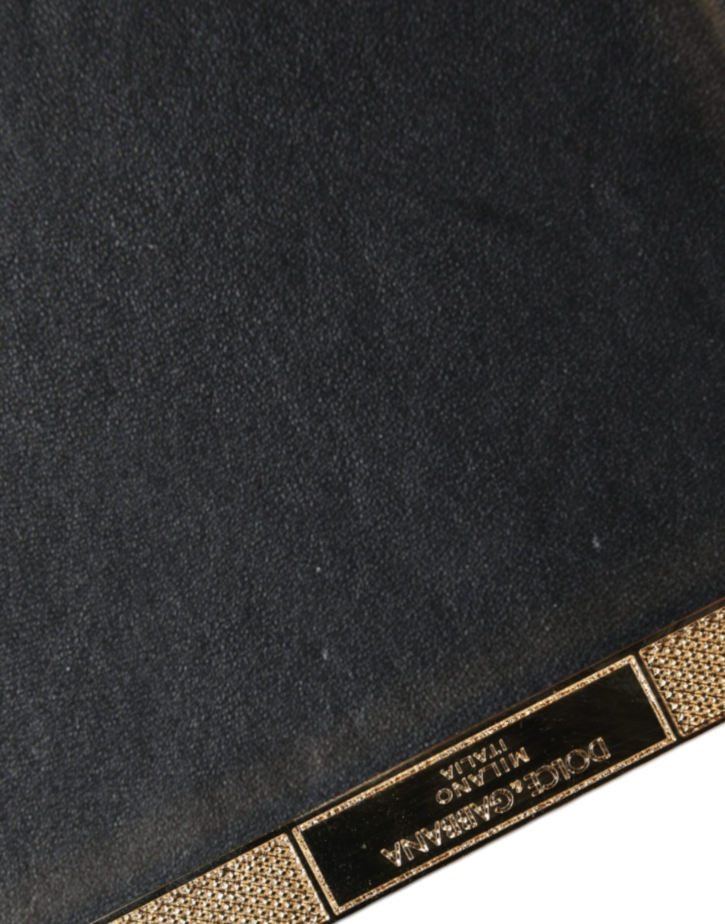 حقيبة دولتشي آند غابانا الذهبية الكريستالية ثنائية الطي للحفلات المسائية للنساء