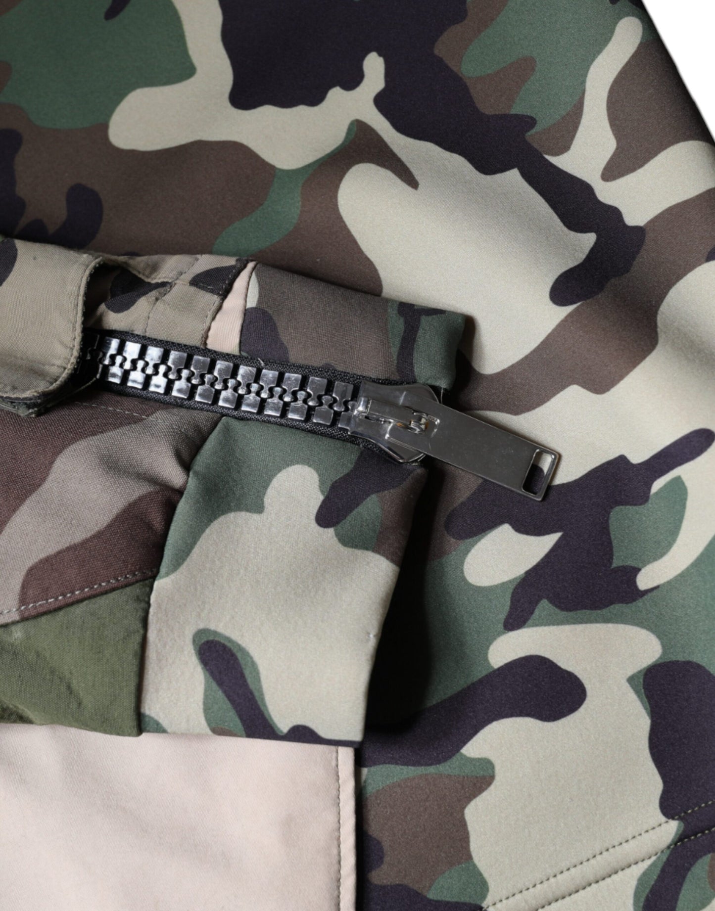 سويت شيرت بقلنسوة مموه متعدد الألوان من دولتشي آند غابانا