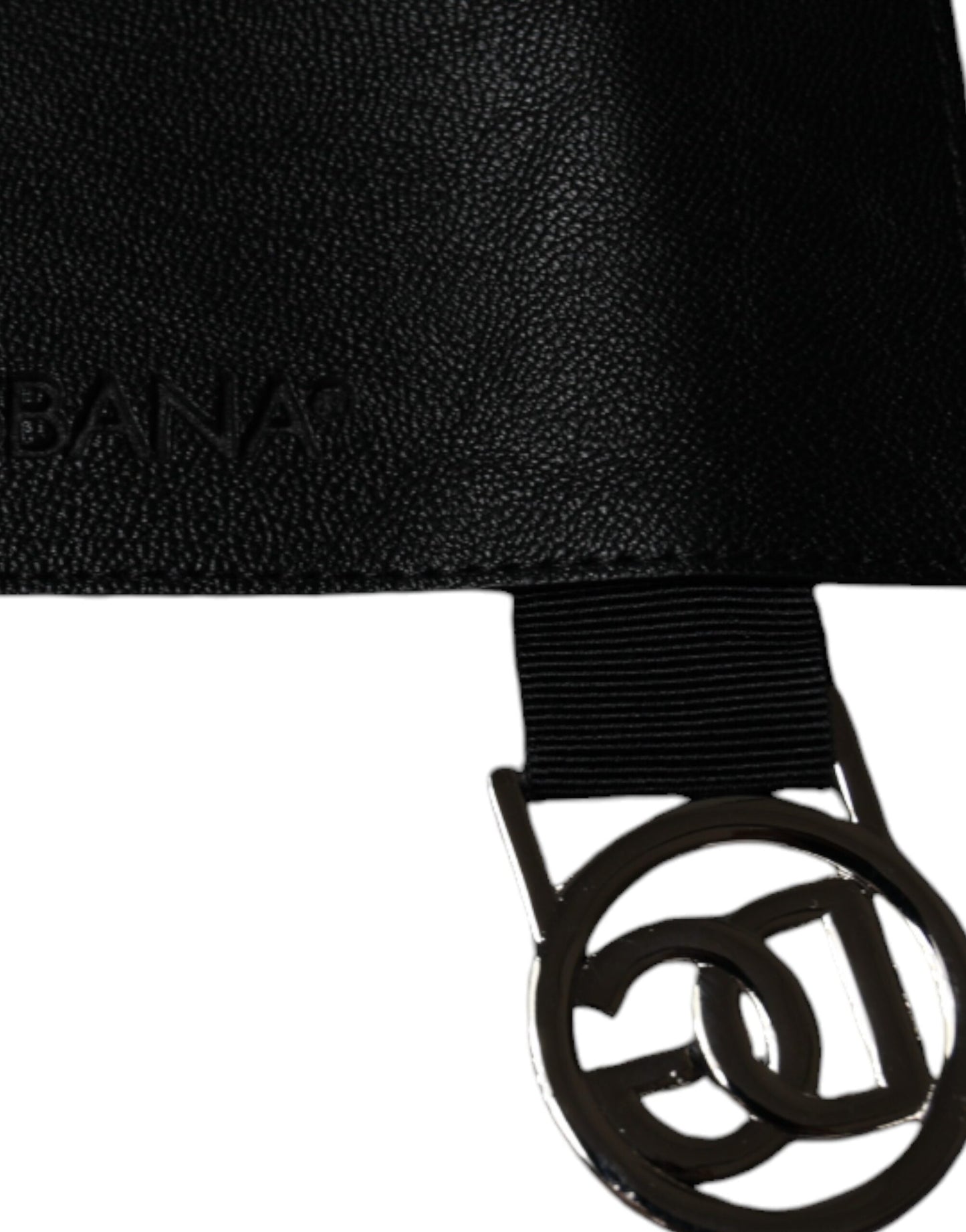 تي شيرت دولتشي آند غابانا رمادي اللون من القطن برقبة دائرية وشعار مطبوع