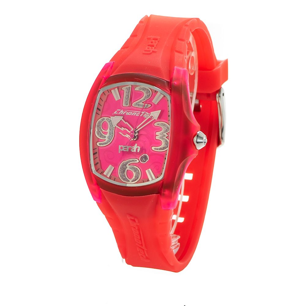 Chronotech Multicolor Rubber Dress Watch