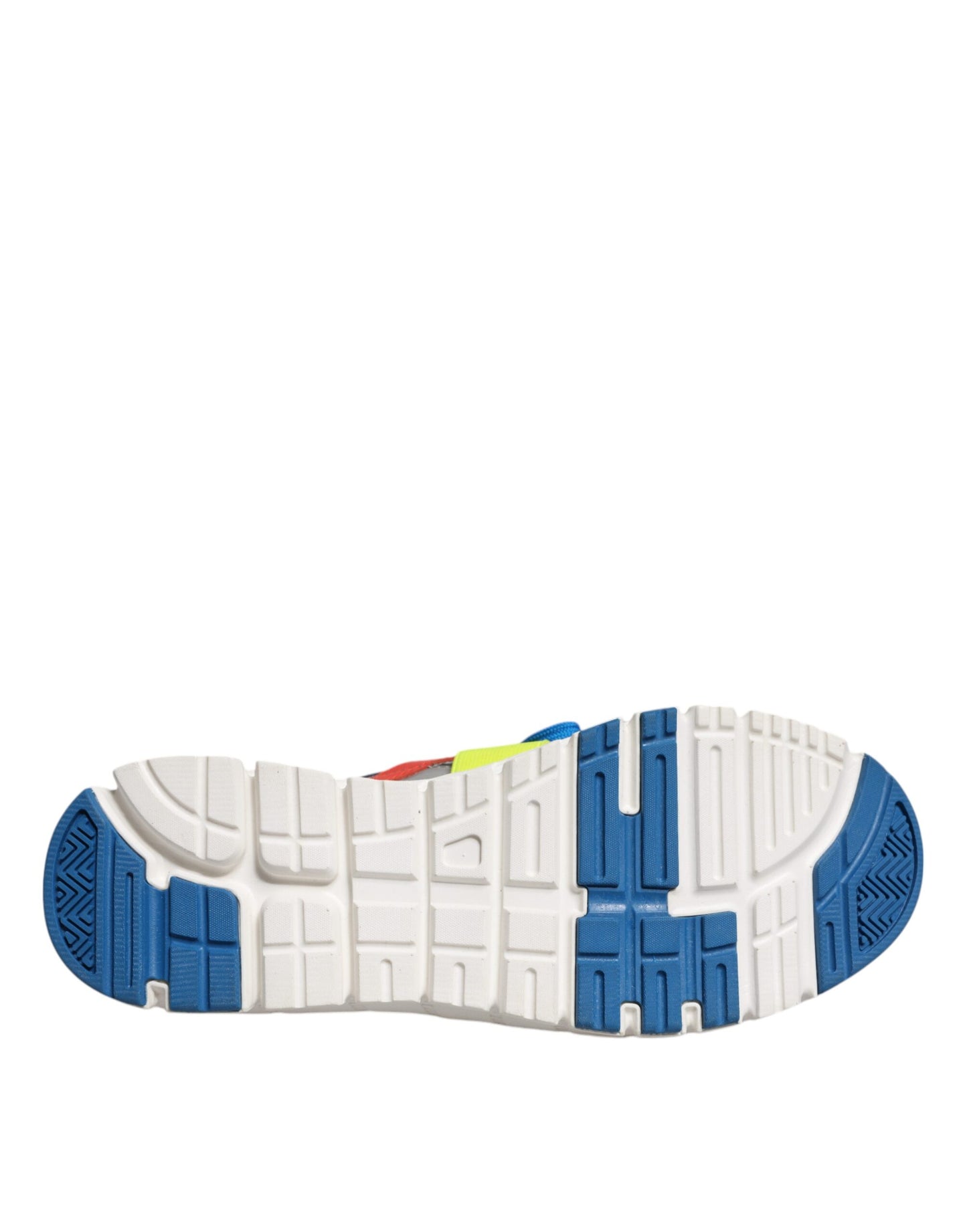 حذاء سنيكرز دولتشي آند غابانا متعدد الألوان من الجلد السويدي منخفض الرقبة