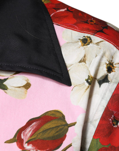 قميص دولتشي آند غابانا متعدد الألوان بأزرار كاجوال