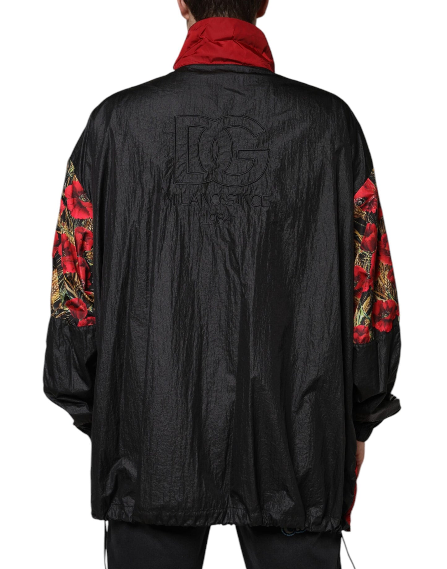 سترة دولتشي آند غابانا متعددة الألوان للرجال بسحاب كامل