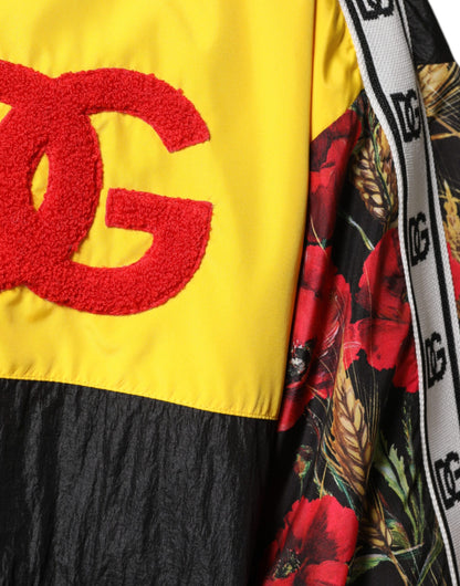 سترة دولتشي آند غابانا متعددة الألوان للرجال بسحاب كامل