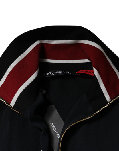 سويت شيرت دولتشي آند غابانا أسود بسحاب كامل من DG King