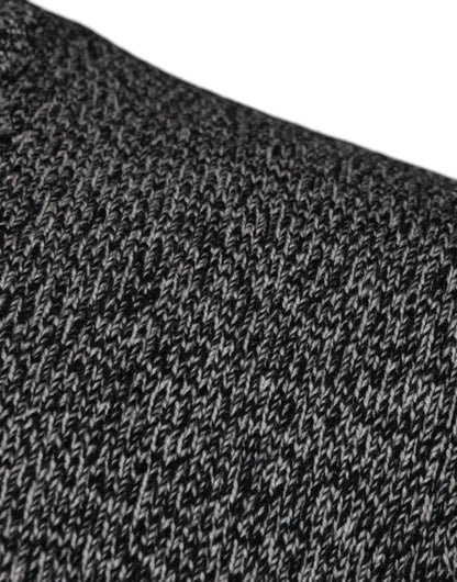 سترة كشمير رمادية من دولتشي آند غابانا كراون كينج