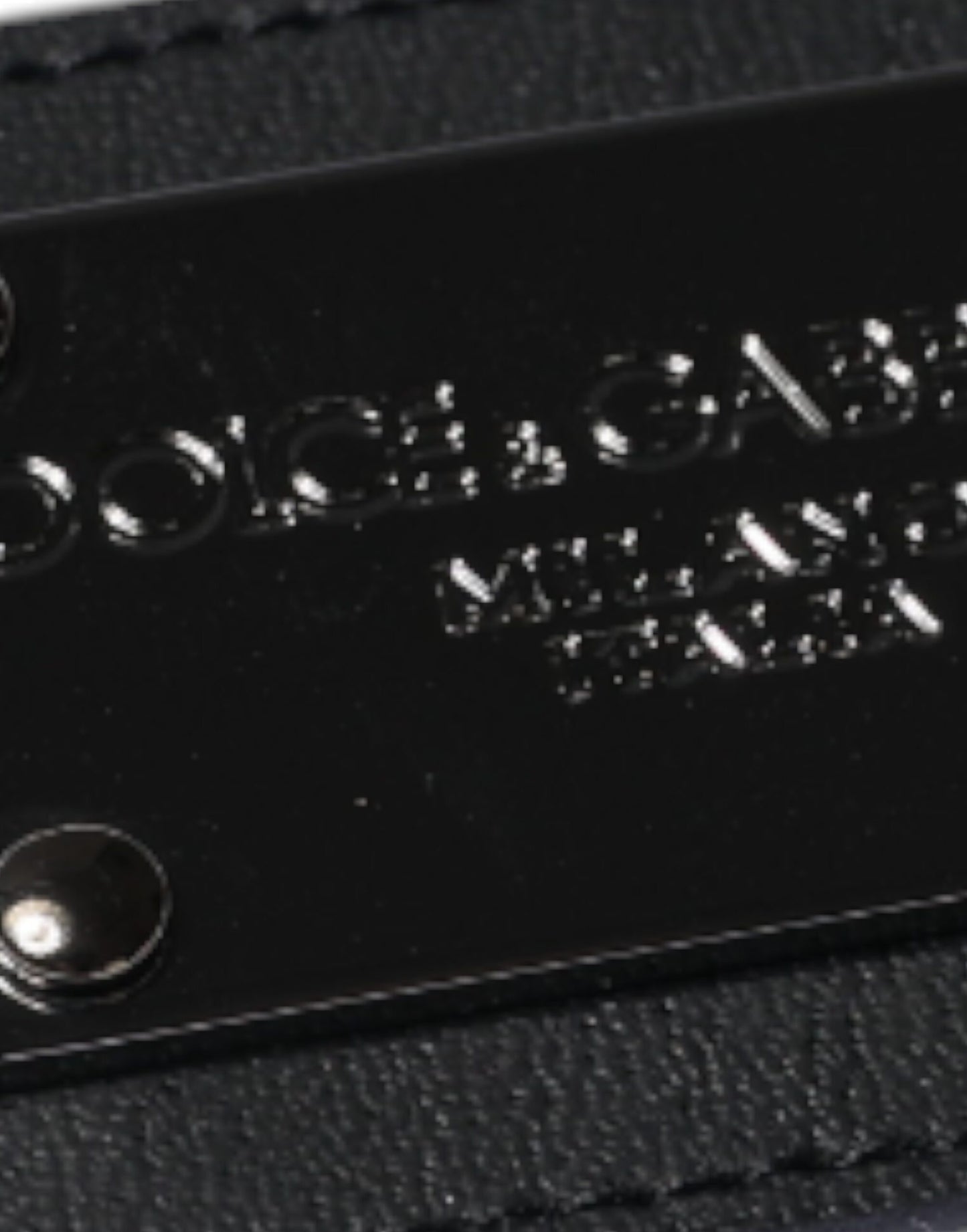 تيشيرت بولو أبيض من القطن بشعار دولتشي آند غابانا