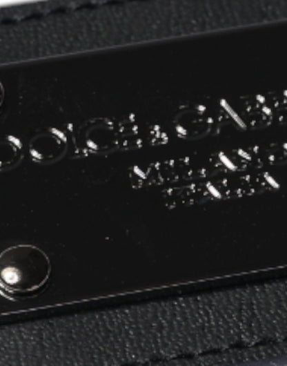 تيشيرت بولو أبيض من القطن بشعار دولتشي آند غابانا