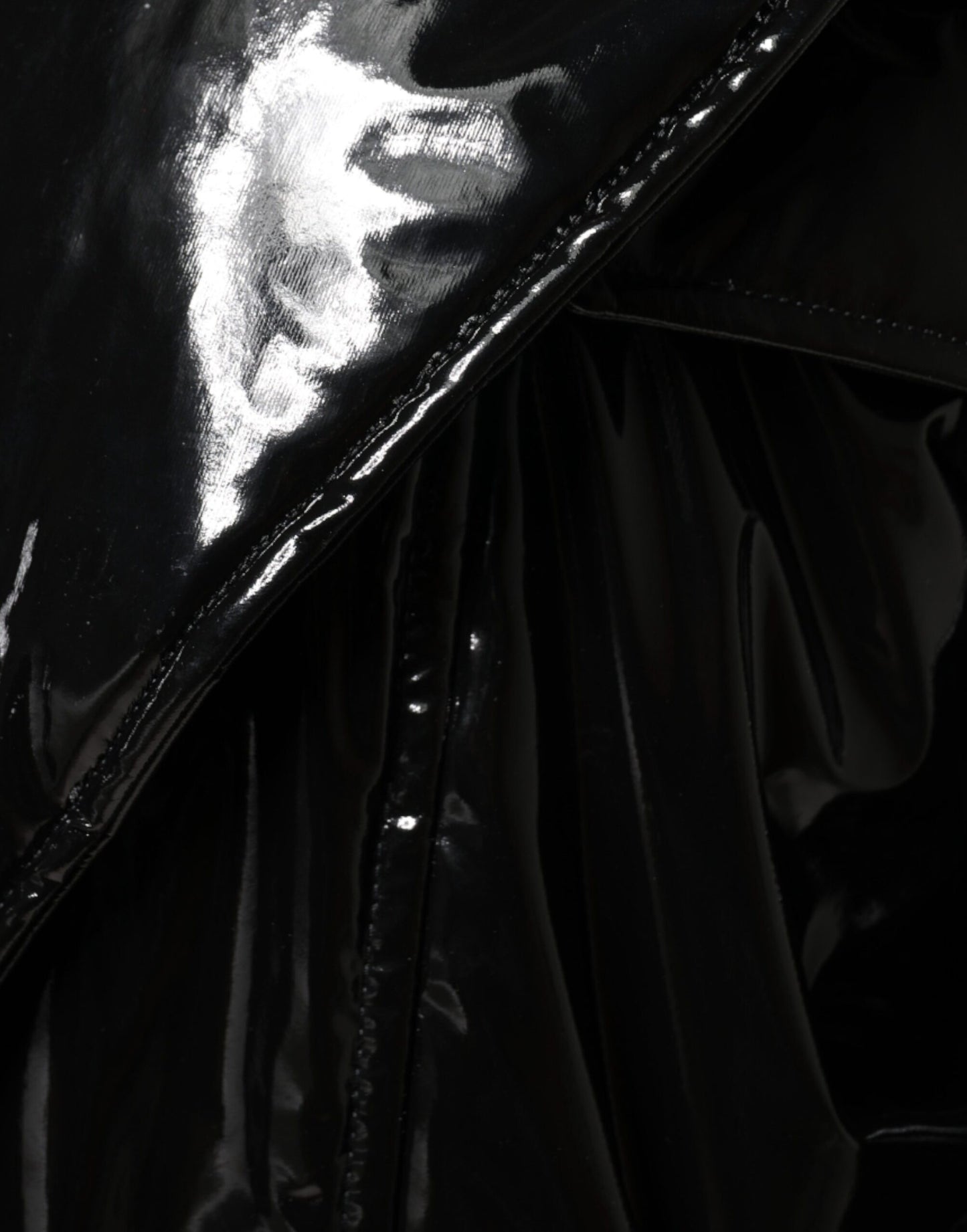 جاكيت دولتشي آند غابانا أسود من البوليستر بأزرار