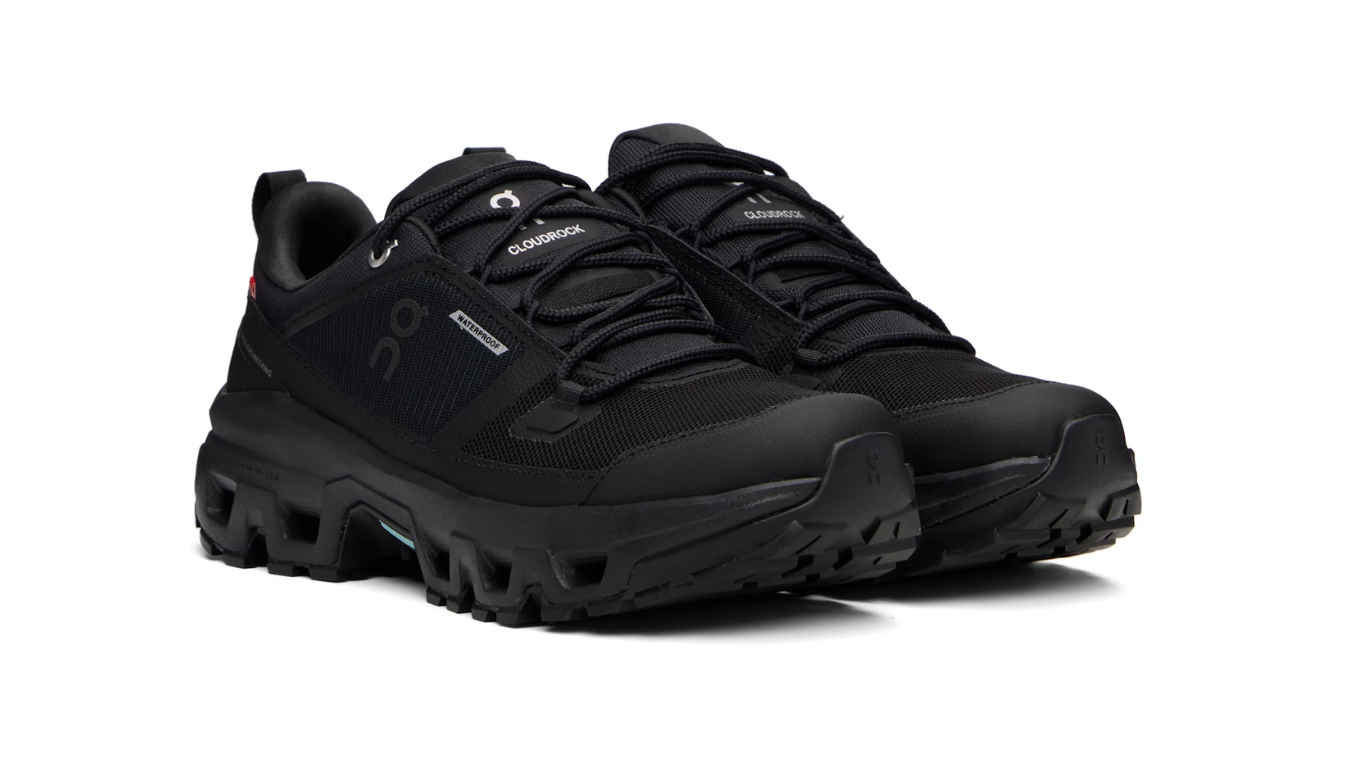 على Cloudrock Low WP أسود/أسود