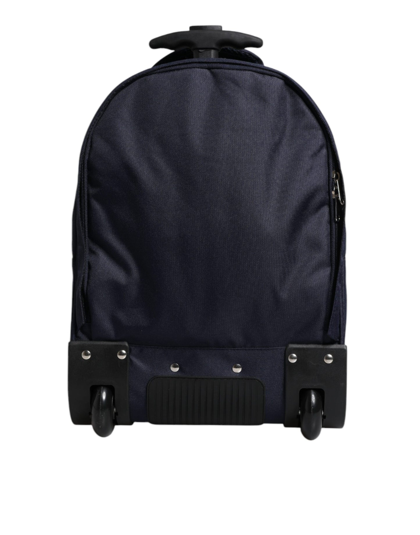 حقيبة ظهر للأطفال من البوليستر باللون الأزرق والأحمر من دولتشي آند غابانا بعجلات