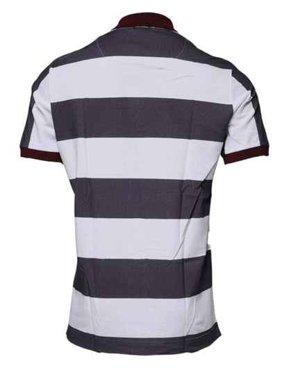 تيشيرت بولو متعدد الألوان برسومات جرافيكية من دولتشي آند غابانا