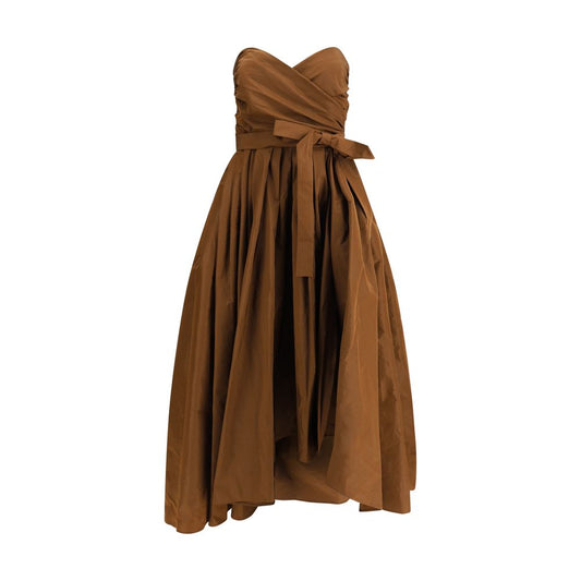 فستان بينكو الطويل بدون حمالات