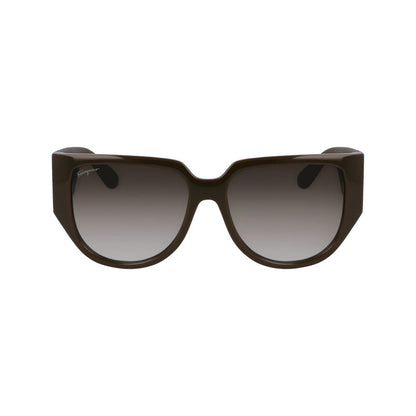 Ferragamo Bicolor Bio Injected Sunglasses