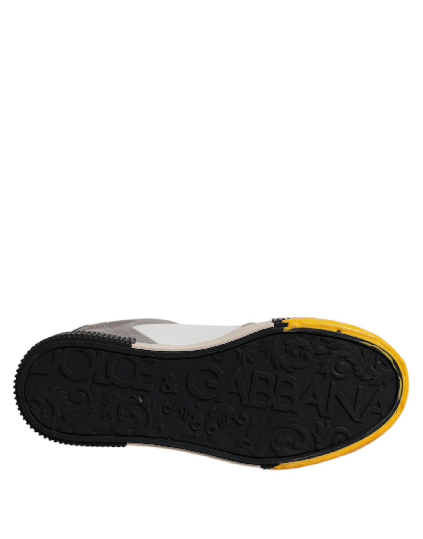 حذاء سنيكرز دولتشي آند غابانا متعدد الألوان من الجلد منخفض الرقبة