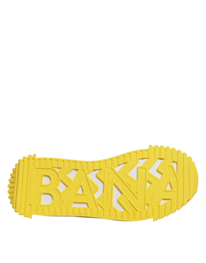 حذاء سنيكرز دولتشي آند غابانا متعدد الألوان منخفض الرقبة NS1