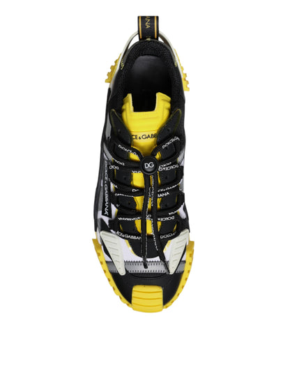 حذاء سنيكرز دولتشي آند غابانا متعدد الألوان منخفض الرقبة NS1