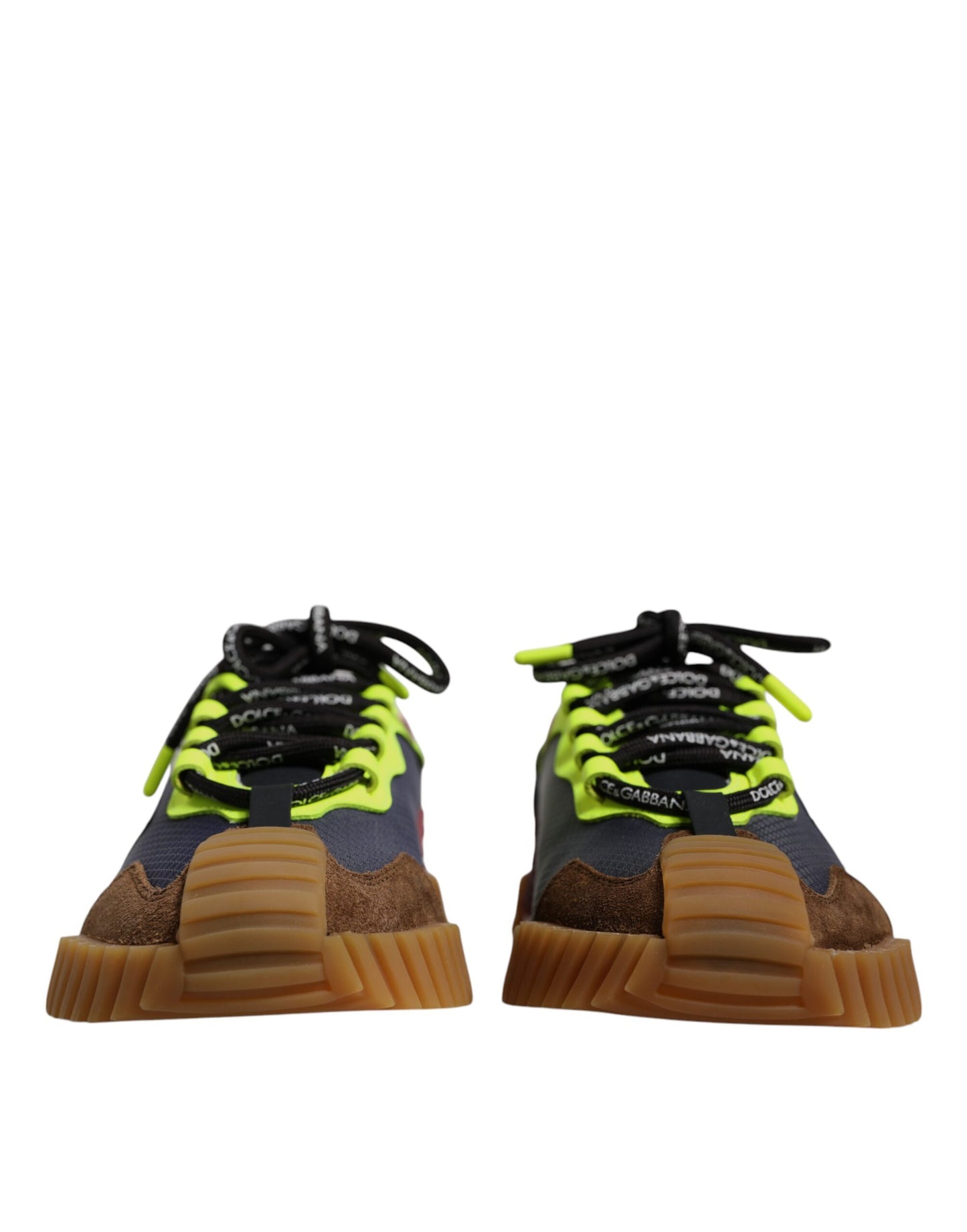 حذاء سنيكرز دولتشي آند غابانا متعدد الألوان من النايلون منخفض الرقبة NS1