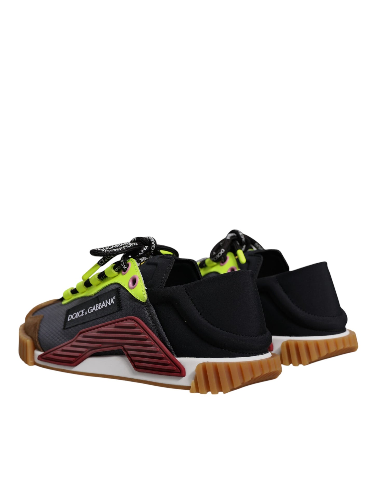 حذاء سنيكرز دولتشي آند غابانا متعدد الألوان من النايلون منخفض الرقبة NS1
