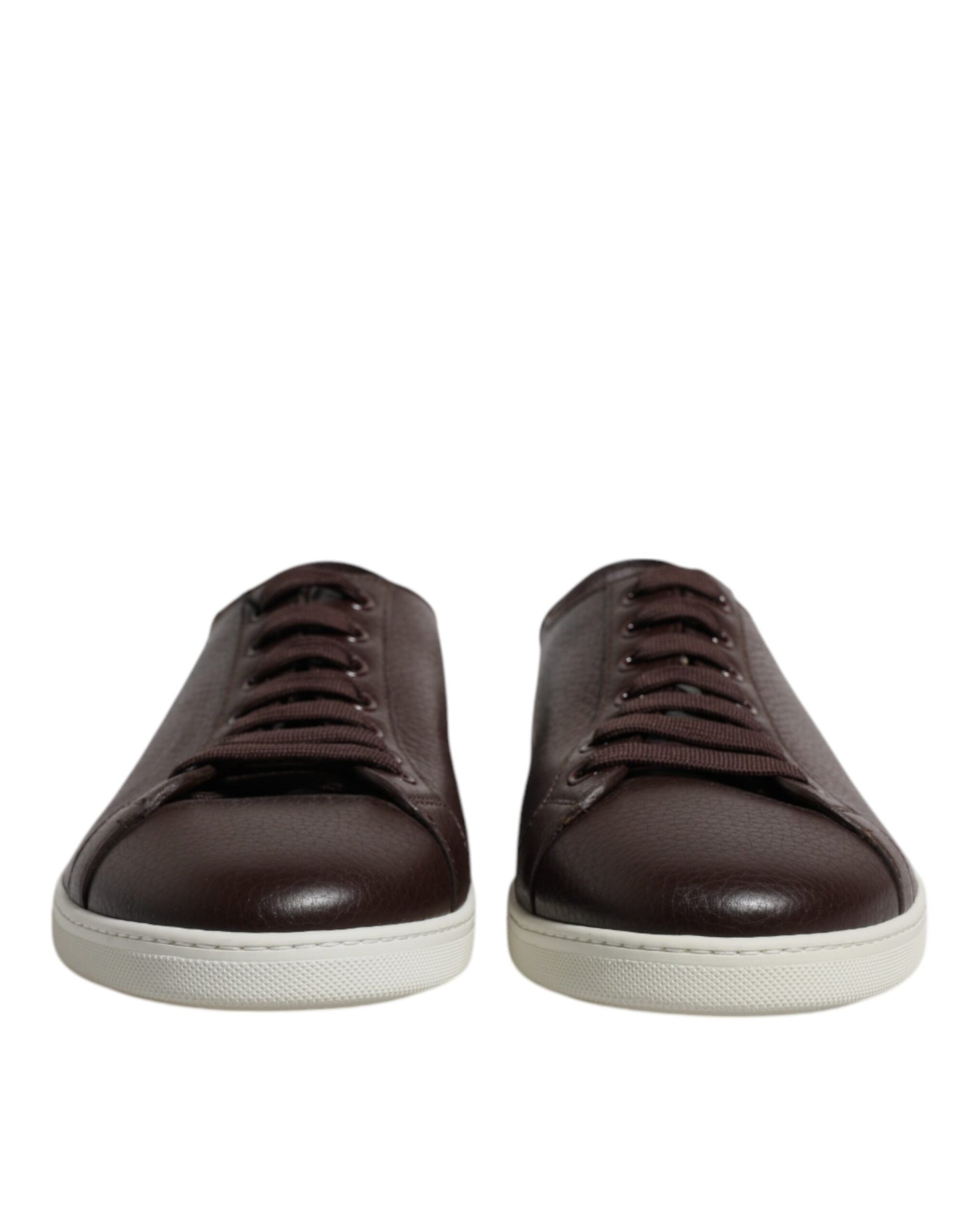 Dolce & Gabbana Brown Low Top Men Saint Tropez Sneakers Shoes