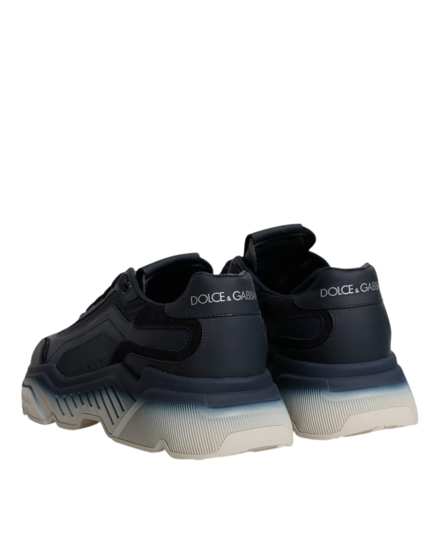 حذاء رياضي رجالي منخفض الرقبة من دولتشي آند غابانا، أزرق داكن، دايماستر