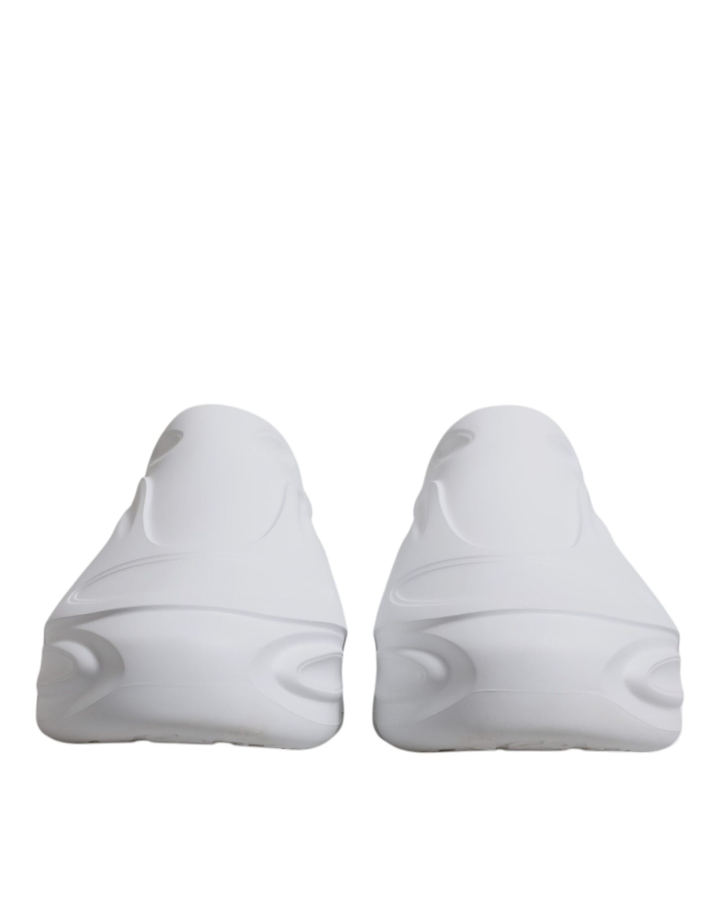 حذاء سنيكرز رجالي منخفض الرقبة من دولتشي آند غابانا، أبيض، دايماستر