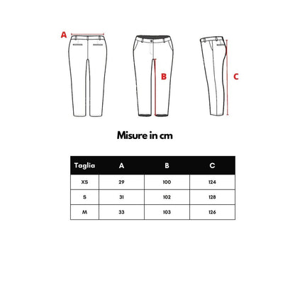 Dsquared² Red Cotton Athletic Pants