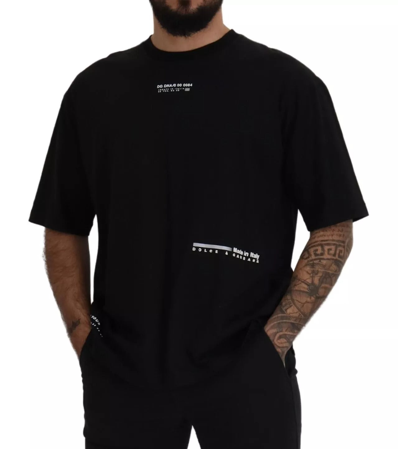 بنطال رياضي رجالي من الصوف متعدد الألوان من دولتشي آند غابانا