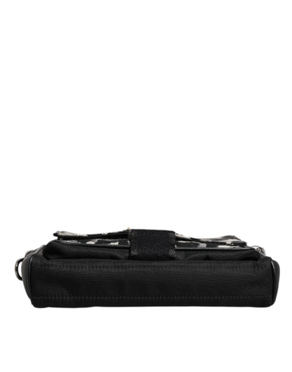 حقيبة كروس بودي متعددة الألوان من دولتشي آند غابانا بنقشة جلد النمر