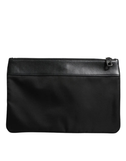 حقيبة دولتشي آند غابانا متعددة الألوان بنقشة جلد النمر وشعار جاكار للرجال