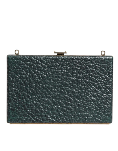 حقيبة كروس بودي نسائية من دولتشي آند غابانا، مصنوعة من الجلد الأسود