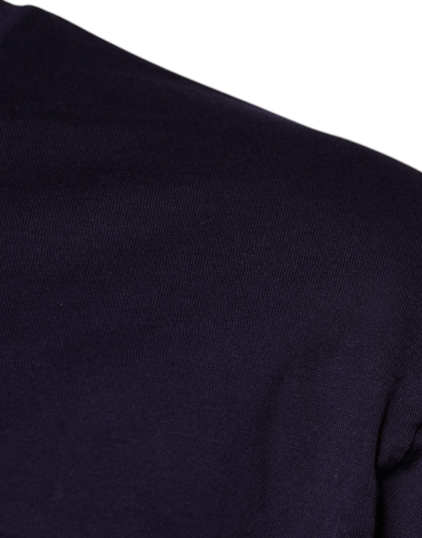 تي شيرت دولتشي آند غابانا أرجواني بشعار DG من القطن برقبة دائرية