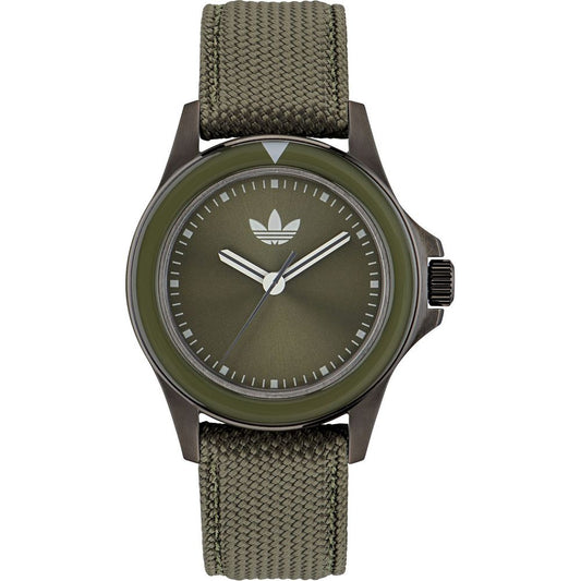 Adidas Bicolor Fabric Dress Watch