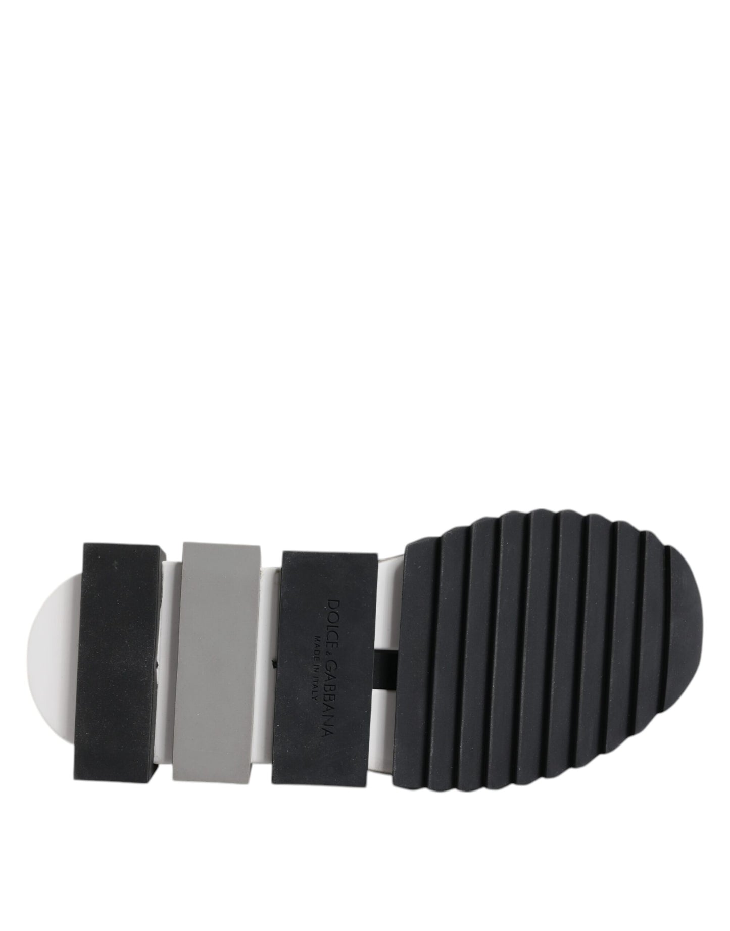 جوارب دولتشي آند غابانا بيضاء سوداء سورينتو أحذية رياضية