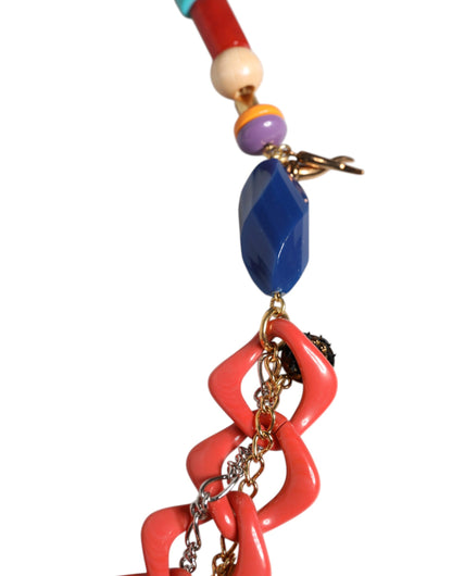 حزام خصر مزين متعدد الألوان من دولتشي آند غابانا