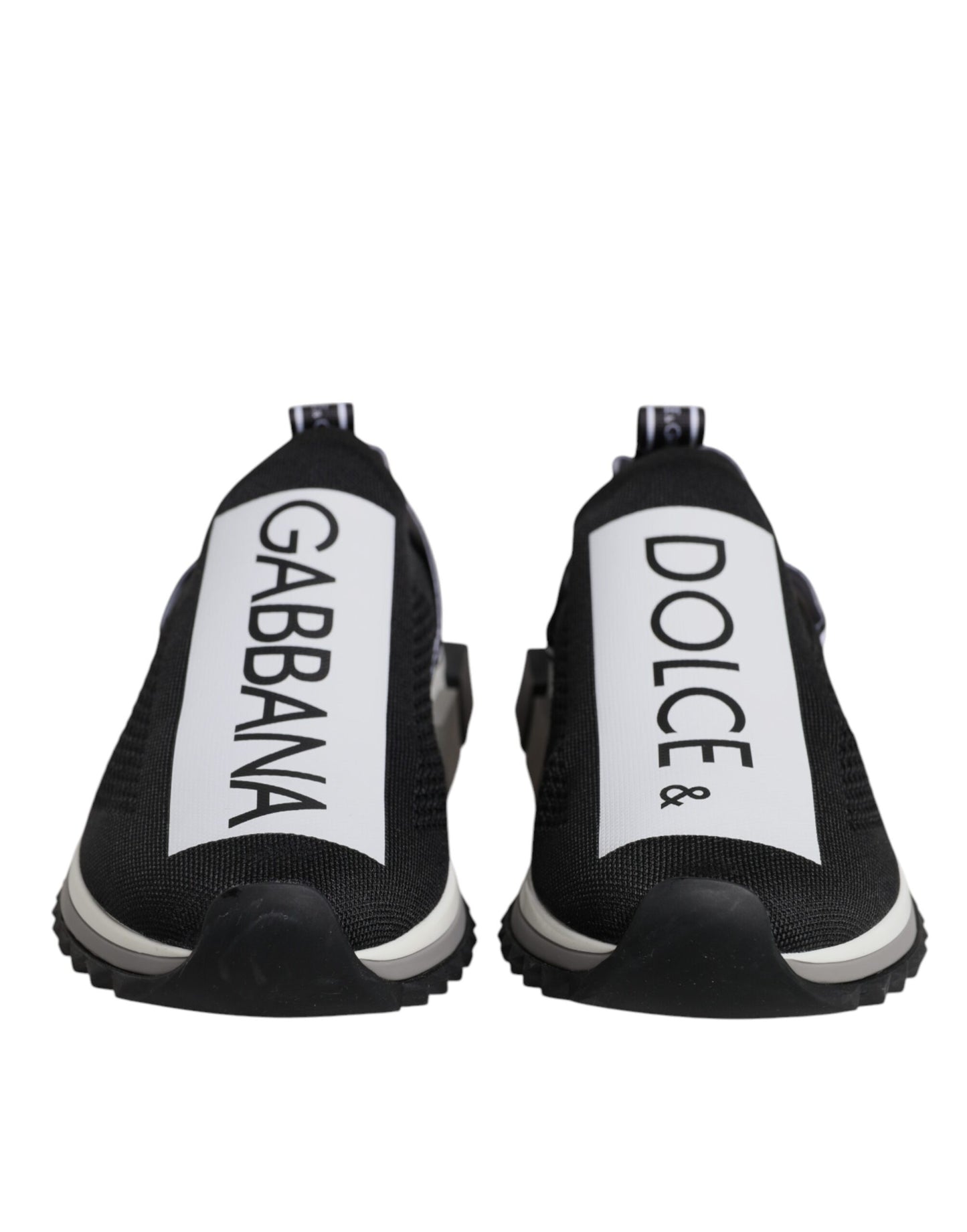 حذاء سنيكرز دولتشي آند غابانا سورينتو سهل الارتداء باللونين الأسود والأبيض