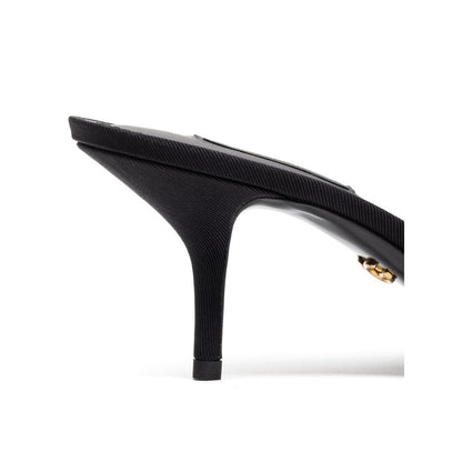 حذاء دولتشي آند غابانا الأسود القطني