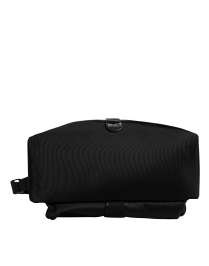 حقيبة كتف دولتشي آند غابانا متعددة الألوان من القطن بنقشة جلد النمر