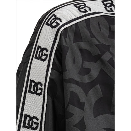 جاكيت دولتشي آند غابانا المصنوع من البوليستر الأسود