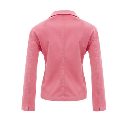 Lardini Pink Cotton Blazer