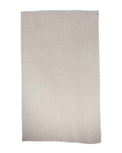 وشاح دولتشي آند غابانا الأبيض المنقط من البوليستر