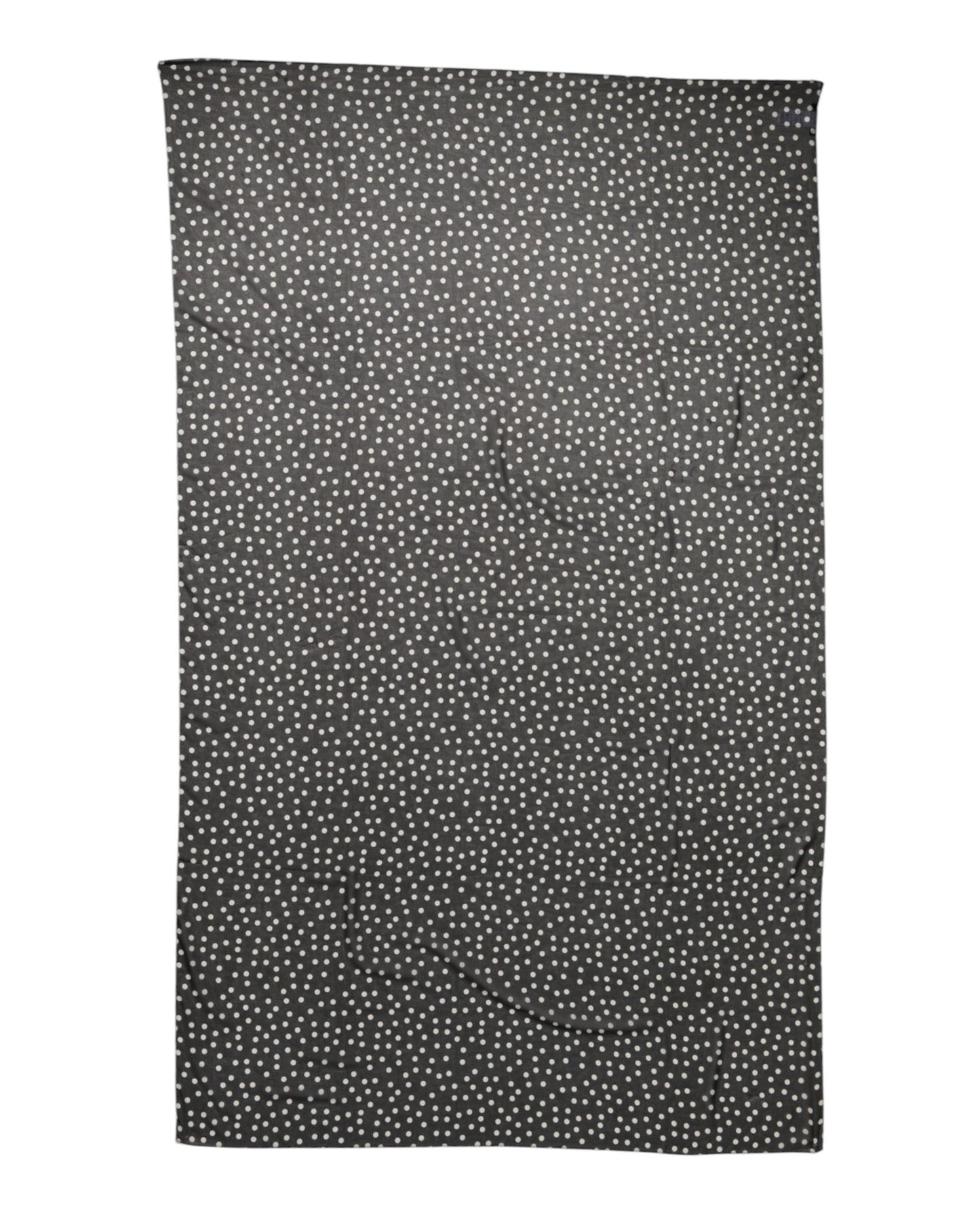 وشاح دولتشي آند غابانا الأسود المنقط من البوليستر