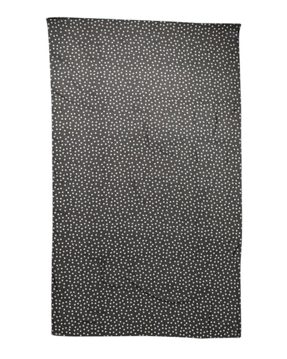 وشاح دولتشي آند غابانا الأسود المنقط من البوليستر