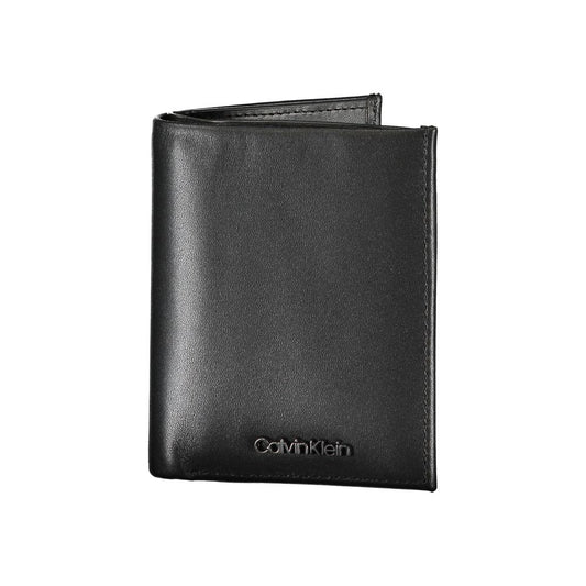 Calvin Klein Nero Leather Men Wallet