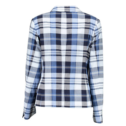 Gant Azzurro Cotton Women Jacket